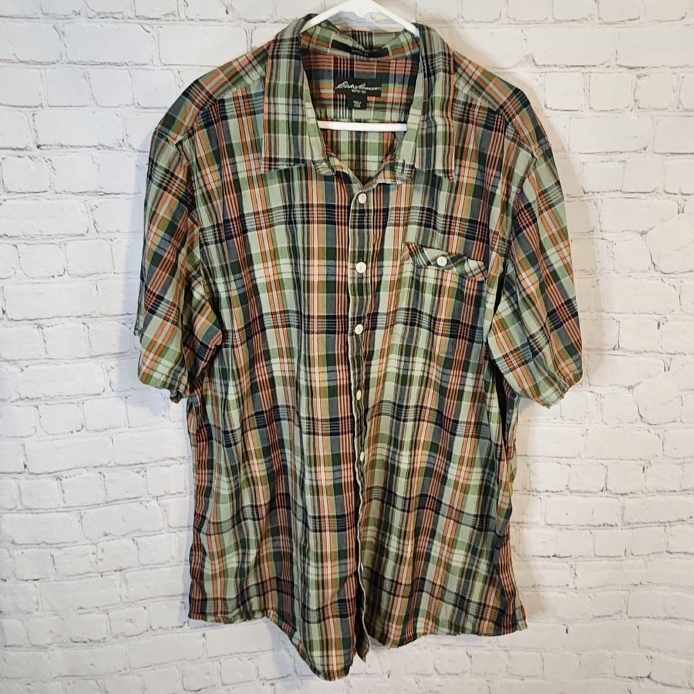 Men's Eddie Bauer button-down shirt, size 3XL
